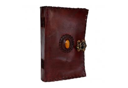 Medieval Stone Leather Journal Diary Collectible Templar 120 Pages Soft Paper